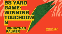 Johnathan Palmer's highlights 58 Yard Game-Winning Touchdown