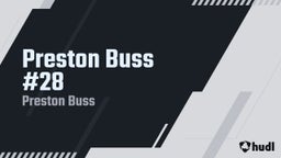 Preston Buss #28 