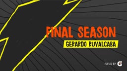 Final season 