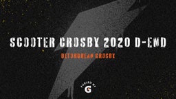 Scooter crosby 2020 D-end