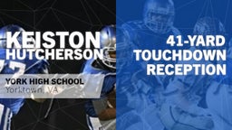 41-yard Touchdown Reception vs Grafton 