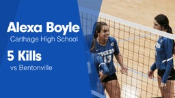 5 Kills vs Bentonville 