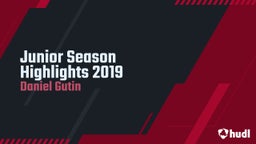 Junior Season Highlights 2019