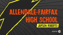 Jaylen Roberts's highlights Allendale-Fairfax High School