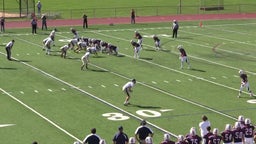 West Morris Mendham football highlights Indian Hills High School