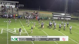 North Duplin football highlights Spring Creek High School