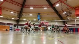Lowell volleyball highlights vs. Billerica Memorial High School
