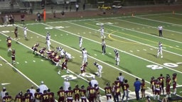 Tulare Union football highlights Mt. Whitney High School Pioneers