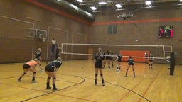 Berthoud volleyball highlights vs. Pueblo West