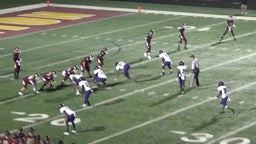 Chesterton football highlights Merrillville High School