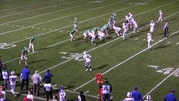 Portage football highlights Conemaugh Valley High School
