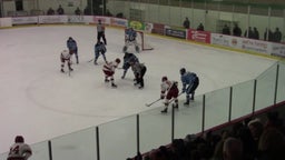 Blaine ice hockey highlights Maple Grove