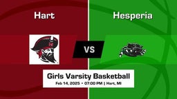 Hart Girls Varsity Basketball Team Highlight