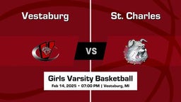 St. Charles vs Vestaburg Girls Varsity Basketball Game Recap