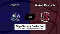 Paint Branch Boys Varsity Basketball Team Highlight