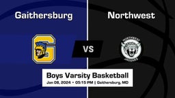 Gaithersburg Boys Varsity Basketball Team Highlight