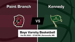 Paint Branch Boys Varsity Basketball Team Highlight