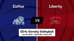 Liberty vs Colfax Girls Varsity Volleyball Game Recap