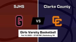 Clarke County Girls Varsity Basketball Team Highlight