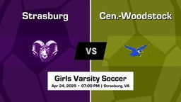Strasburg Girls Varsity Soccer Team Highlight