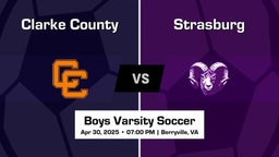 Clarke County Boys Varsity Soccer Team Highlight