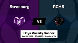 RCHS vs Strasburg Boys Varsity Soccer Game Recap