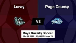 Page County Boys Varsity Soccer Team Highlight