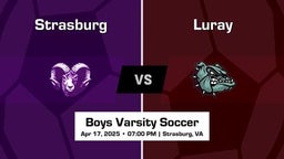 Luray vs Strasburg Boys Varsity Soccer Game Recap