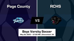 Page County Boys Varsity Soccer Team Highlight