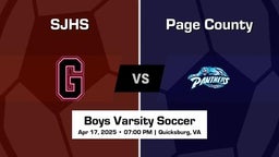 Page County Boys Varsity Soccer Team Highlight