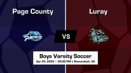 Page County Boys Varsity Soccer Team Highlight