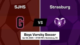 Strasburg vs SJHS Boys Varsity Soccer Game Recap
