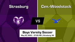Cen.-Woodstock vs Strasburg Boys Varsity Soccer Game Recap