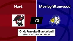 Morley-Stanwood vs Hart Girls Varsity Basketball Game Recap