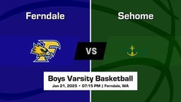 Sehome vs Ferndale Boys Varsity Basketball Game Recap