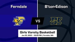 B'ton-Edison Girls Varsity Basketball Team Highlight