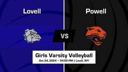 Powell Girls Varsity Volleyball Team Highlight