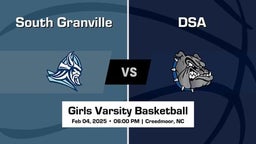 South Granville Girls Varsity Basketball Team Highlight