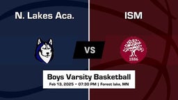 ISM vs N. Lakes Aca. Boys Varsity Basketball Game Recap
