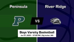 River Ridge vs Peninsula Boys Varsity Basketball Game Recap