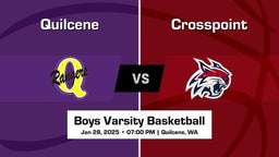 Crosspoint vs Quilcene Boys Varsity Basketball Game Recap