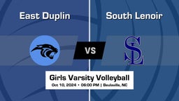 South Lenoir vs East Duplin Girls Varsity Volleyball Game Recap