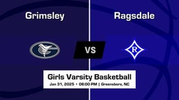 Ragsdale vs Grimsley Girls Varsity Basketball Game Recap