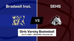 SEHS vs Bradwell Inst. Girls Varsity Basketball Game Recap