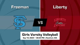 Liberty vs Freeman Girls Varsity Volleyball Game Recap