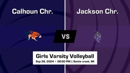 Jackson Chr. vs Calhoun Chr. Girls Varsity Volleyball Game Recap