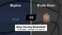 B'ville Distr. Boys Varsity Basketball Team Highlight