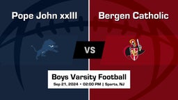 Bergen Catholic Boys Varsity Football Team Highlight
