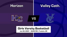 Valley Cath. Girls Varsity Basketball Team Highlight