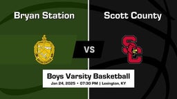 Scott County vs Bryan Station Boys Varsity Basketball Game Recap